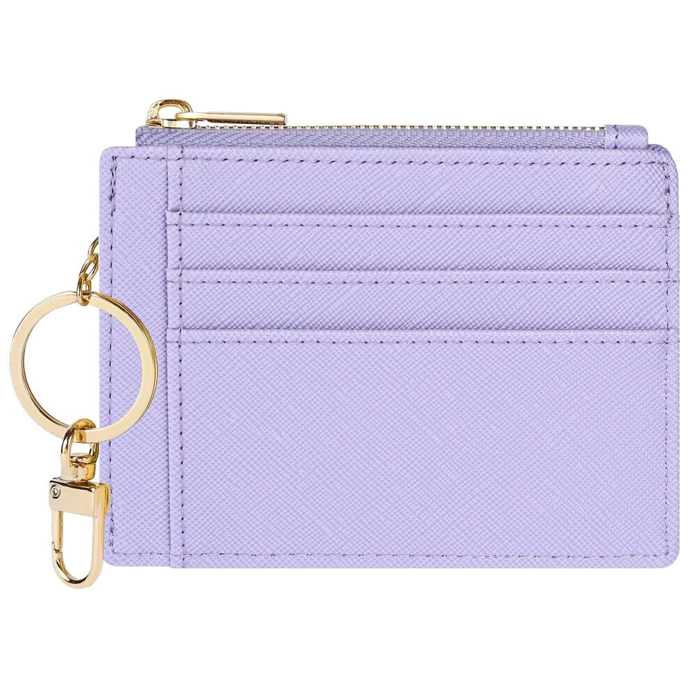 4525 Card Case Slim Front Pocket Wallet Credit Card Holder with KeychainCH